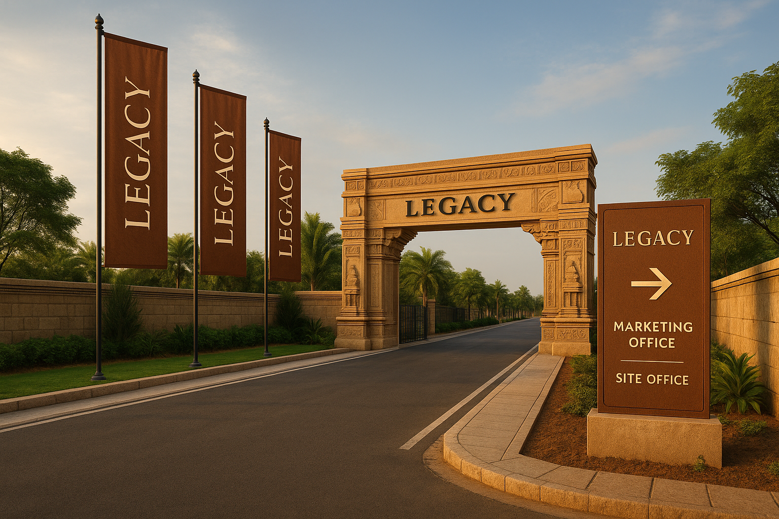 Crystal's Legacy Gated Community Villa Plots In ECR